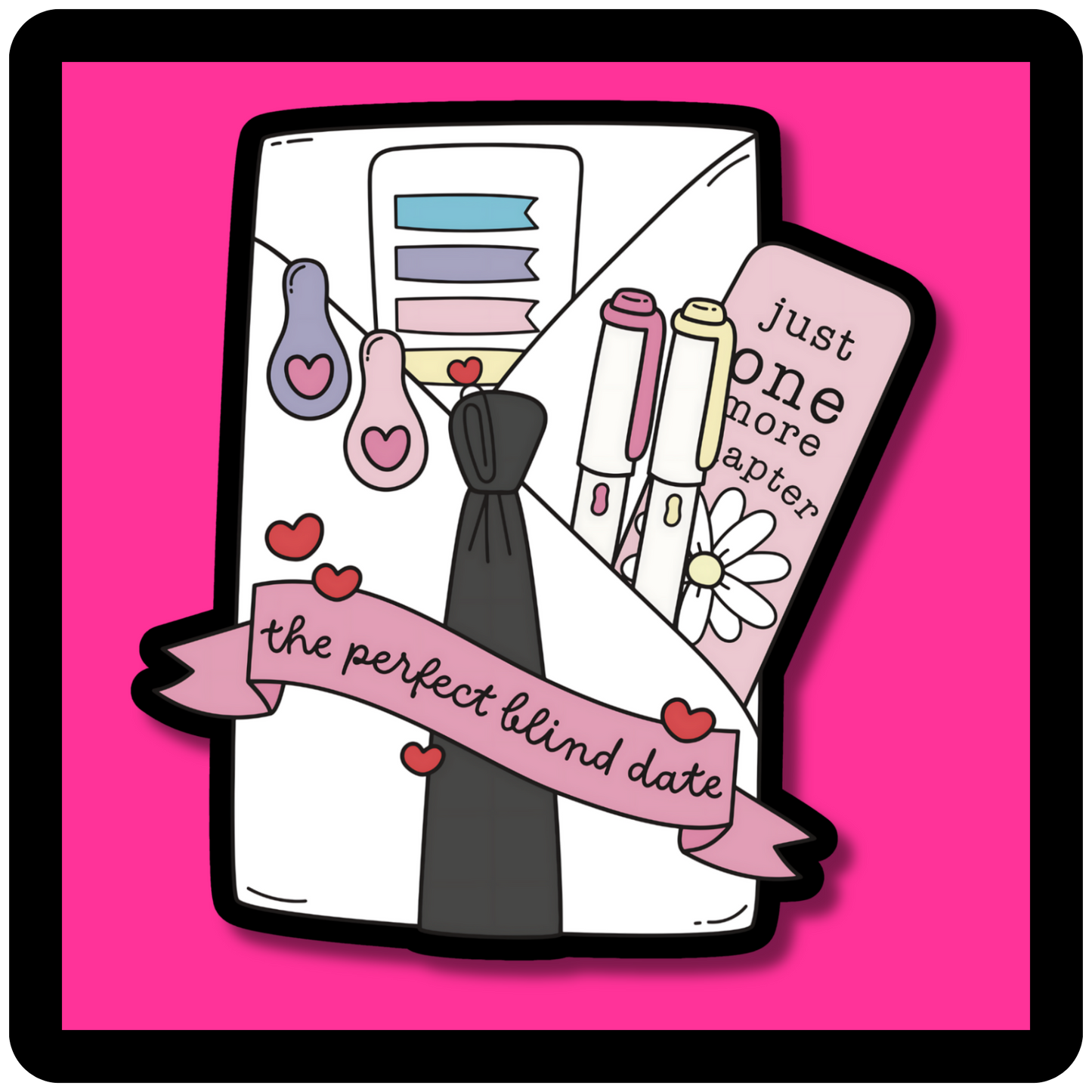 The Perfect Blind Date with a Book Sticker