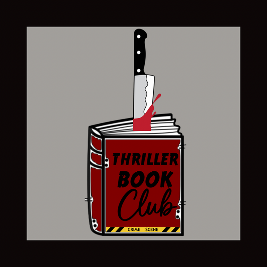 Thriller Book Club Sticker