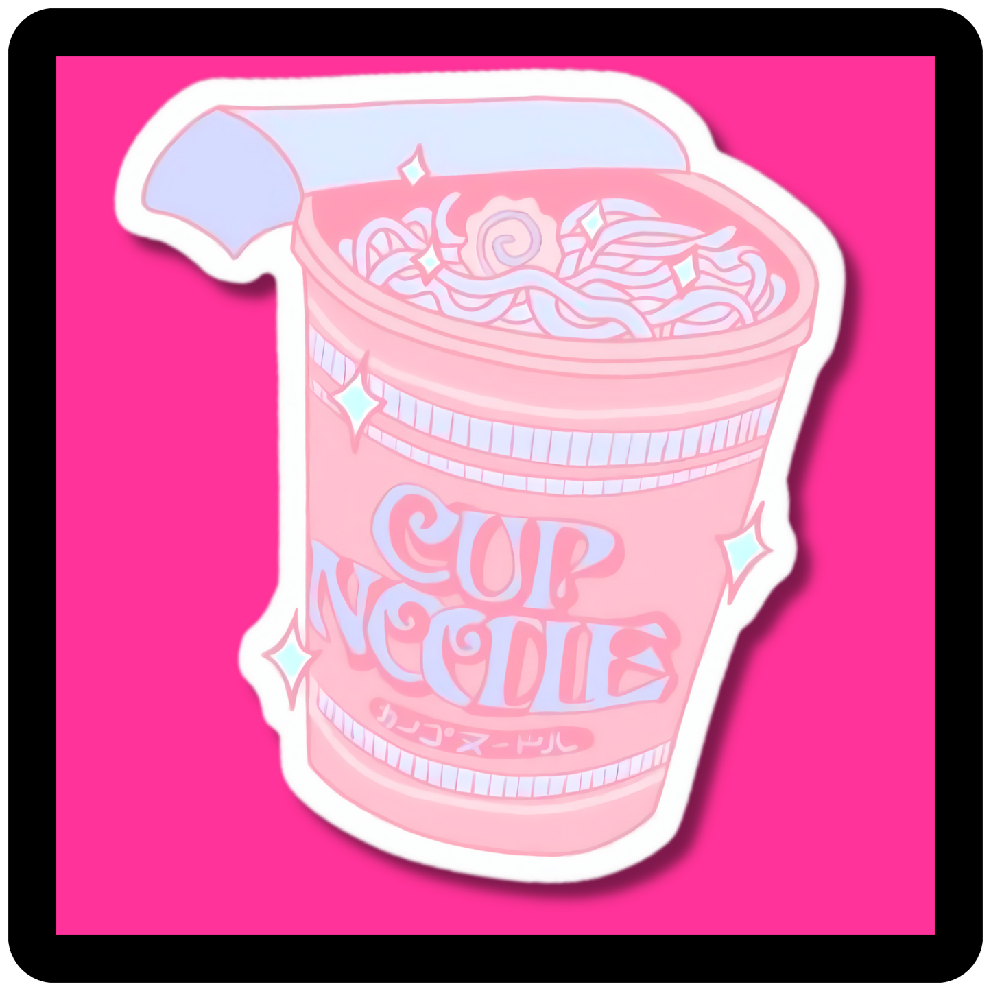 Cup Noodle Sticker